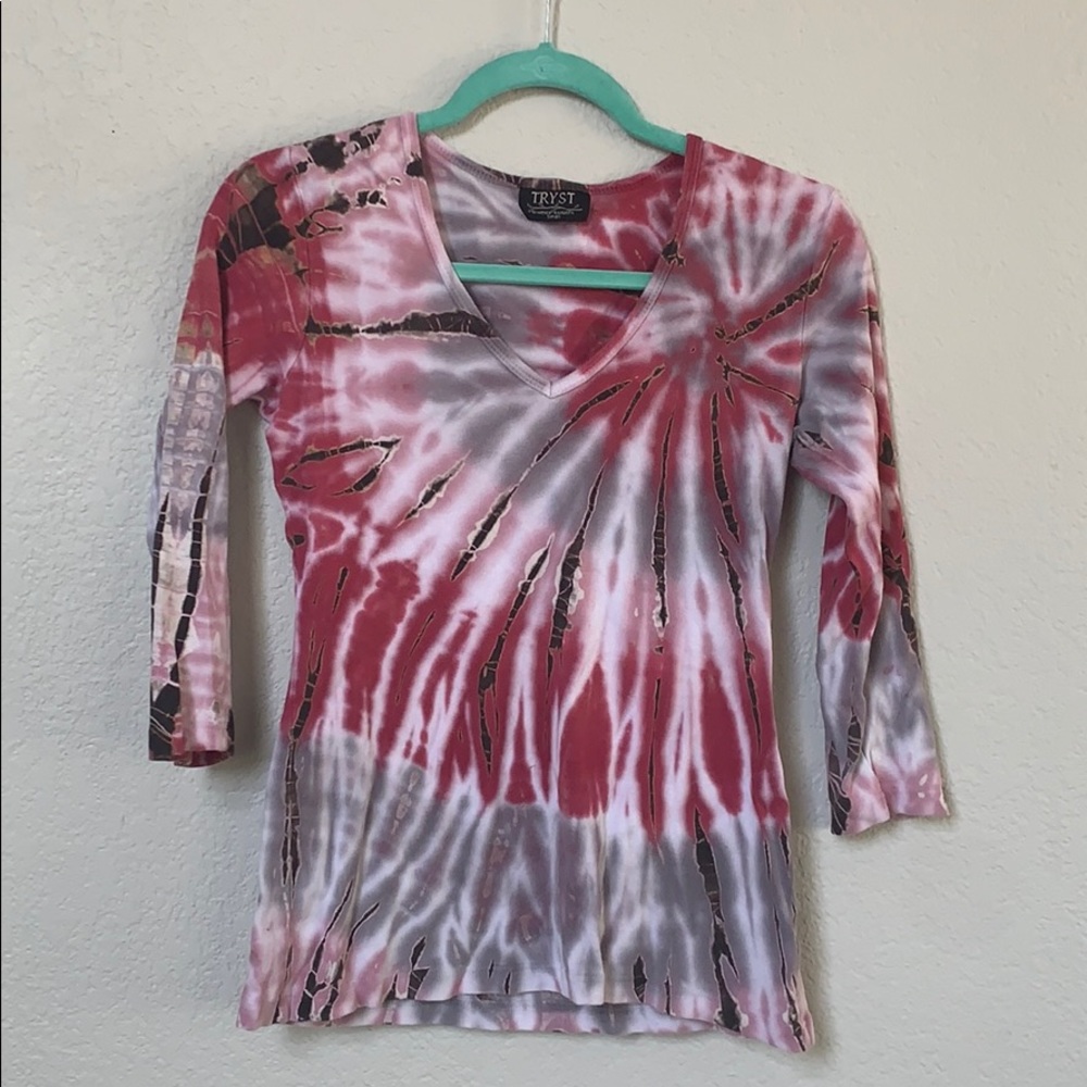 Tie dye blouse